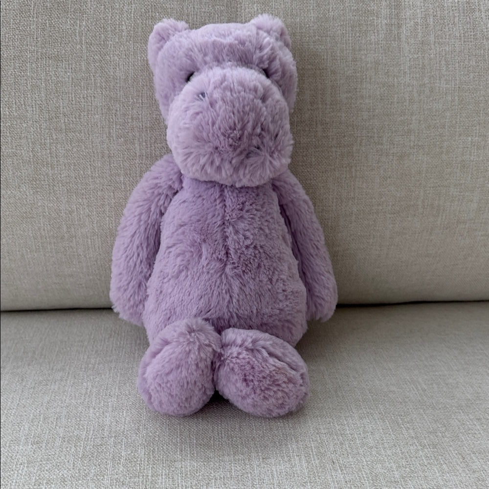 Jellycat purple hippo